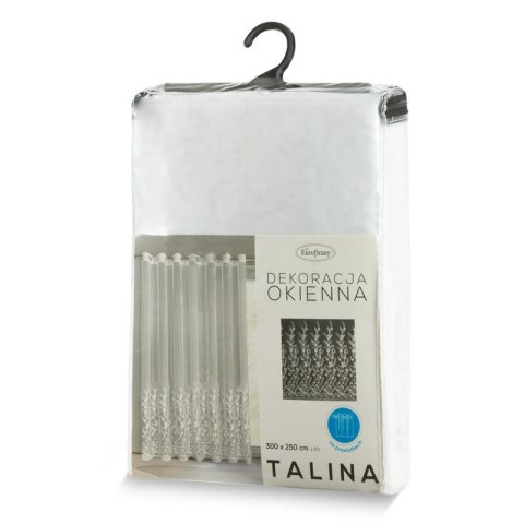 FIRANA GOTOWA TALINA 300 X 250 CM BIAŁY