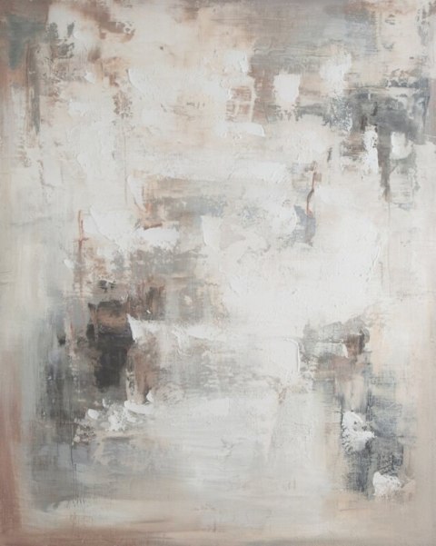 OBRAZ 688 80 X 100 CM KREMOWY