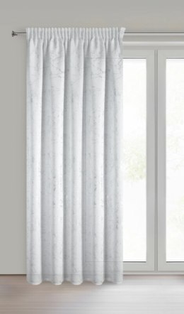 ZASŁONA GOTOWA MARLENE NA TAŚMIE 140 X 270 CM BIAŁY