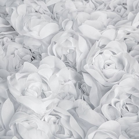ZASŁONA GOTOWA ROSES 6 140 X 250 CM BIAŁY