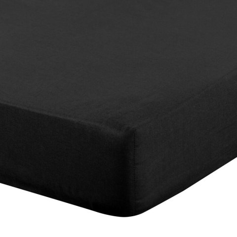 PRZEŚCIERADŁO Z GUMKĄ BASIC 100 X 200 X 30 CM CZARNY