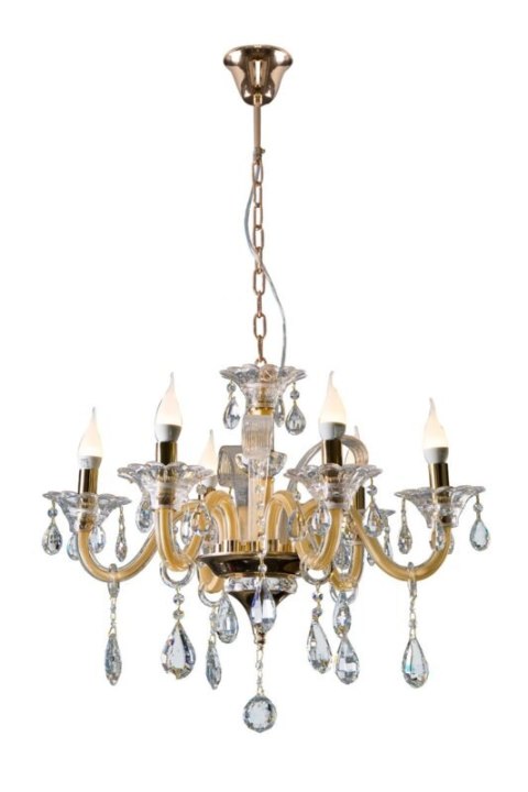 LAMPA GLITTER (2) O 70 X 52 CM ZŁOTY