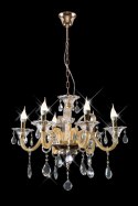 LAMPA GLITTER (2) O 70 X 52 CM ZŁOTY