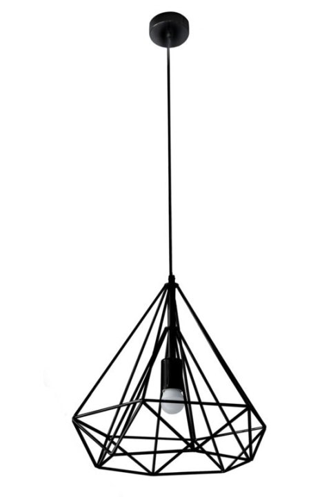 LAMPA WIRE (03) FI 36 X 62 CM SREBRNY