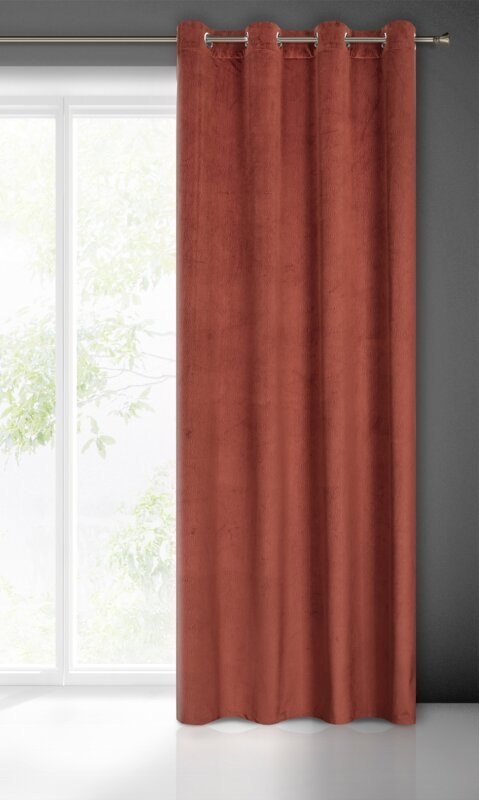 ZASŁONA GOTOWA LILI 140 X 250 CM CEGLASTY