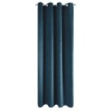 ZASŁONA GOTOWA PIERRE 140 X 250 CM GRANATOWY