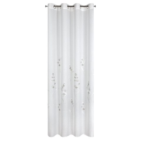 FIRANA GOTOWA ISABEL 140 X 250 CM BIAŁY