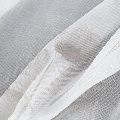 FIRANA GOTOWA ISABEL 140 X 250 CM BIAŁY