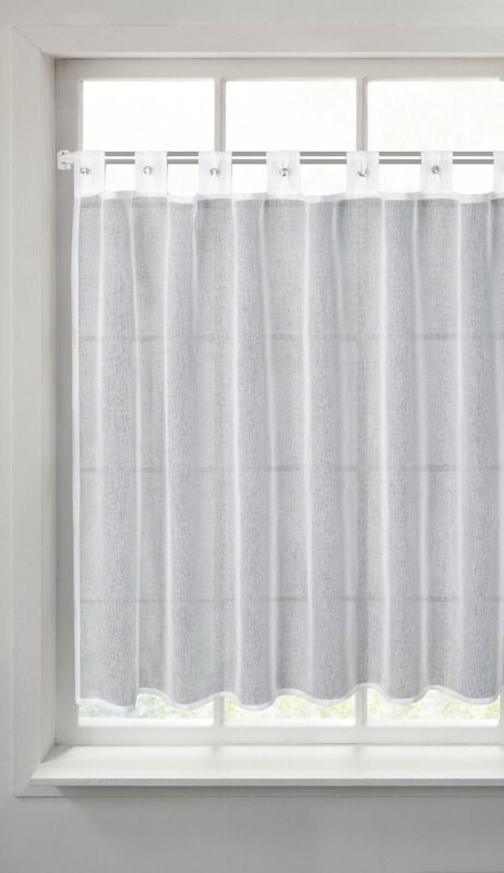 FIRANA GOTOWA SEVILLA NA SZELKACH 150 X 90 CM BIAŁY