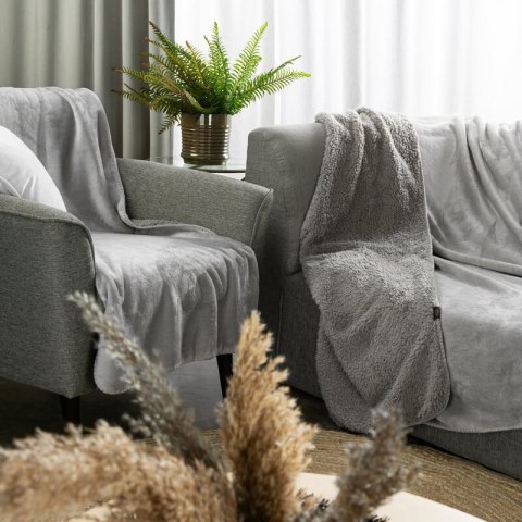 KOC TEDY 170 X 210 CM SREBRNY