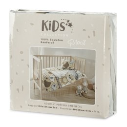KOMPLET POŚCIELI DZIECIĘCEJ KID 12 100 X 135 CM BIAŁY