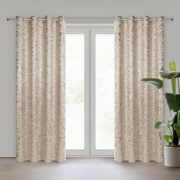 ZASŁONA GOTOWA MILENA 140 X 250 CM BEŻOWY