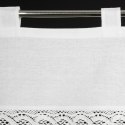 FIRANA GOTOWA VINCE NA SZELKACH 150 X 30 CM BIAŁY