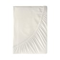 PRZEŚCIERADŁO Z GUMKĄ BASIC 100 X 200 X 30 CM KREMOWY