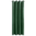 ZASŁONA GOTOWA D91 ROSA 140 X 250 CM CIEMNOZIELONY