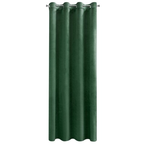 ZASŁONA GOTOWA D91 ROSA 140 X 250 CM CIEMNOZIELONY