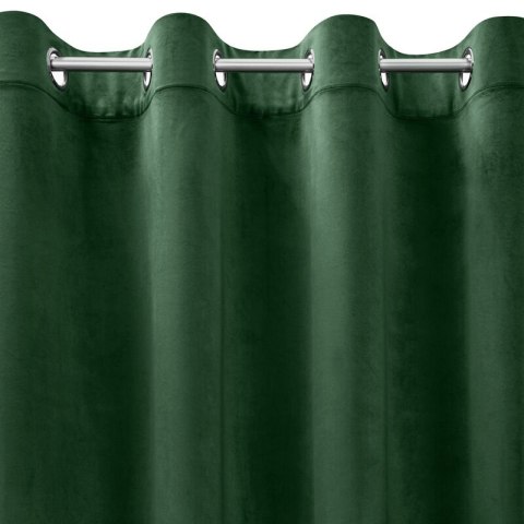 ZASŁONA GOTOWA D91 ROSA 140 X 250 CM CIEMNOZIELONY