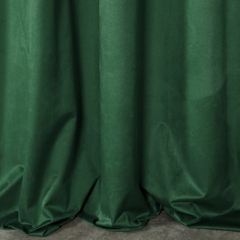 ZASŁONA GOTOWA D91 ROSA 140 X 250 CM CIEMNOZIELONY