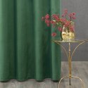 ZASŁONA GOTOWA D91 ROSA 140 X 250 CM CIEMNOZIELONY