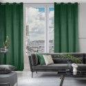 ZASŁONA GOTOWA D91 ROSA 140 X 250 CM CIEMNOZIELONY