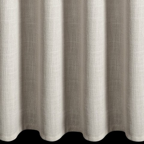 ZASŁONA GOTOWA LEYA NA TAŚMIE 140 X 270 CM CIEMNOBEŻOWY