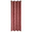 ZASŁONA GOTOWA OCTAVIA 140 X 250 CM CIEMNORÓŻOWY