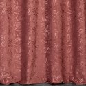ZASŁONA GOTOWA OCTAVIA 140 X 250 CM CIEMNORÓŻOWY
