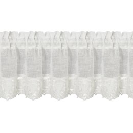 FIRANA GOTOWA DORIS NA TAŚMIE 150 X 30 CM KREMOWY