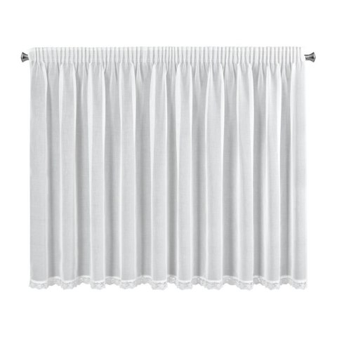 FIRANA GOTOWA SUZAN NA TAŚMIE 350 X 150 CM BIAŁY