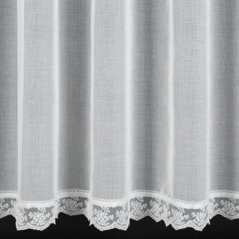 FIRANA GOTOWA SUZAN NA TAŚMIE 350 X 150 CM BIAŁY
