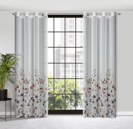 ZASŁONA GOTOWA D91 LAVIN 140 X 250 CM BIAŁY