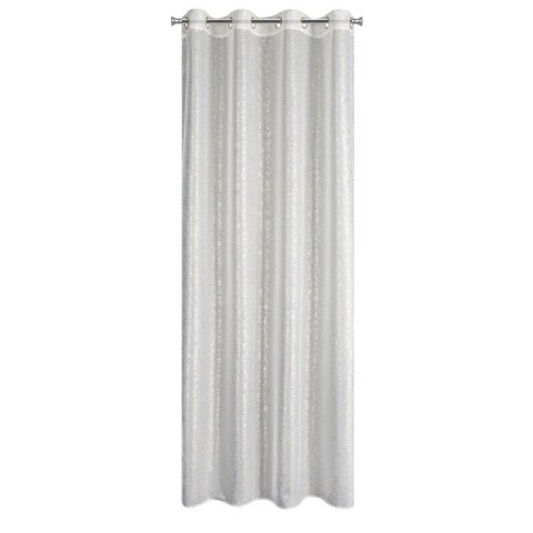 ZASŁONA GOTOWA D91 MILY1 140 X 250 CM BIAŁY