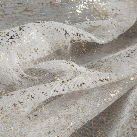 ZASŁONA GOTOWA D91 MILY1 140 X 250 CM BIAŁY