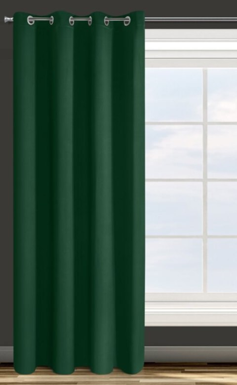 ZASŁONA GOTOWA D91 PARISA 135 X 250 CM ZIELONY