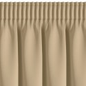 ZASŁONA GOTOWA D91 PARISA NA TAŚMIE 135 X 270 CM BEŻOWY