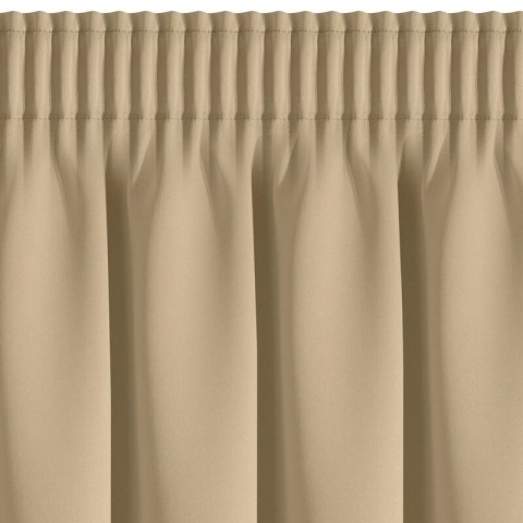 ZASŁONA GOTOWA D91 PARISA NA TAŚMIE 135 X 270 CM BEŻOWY