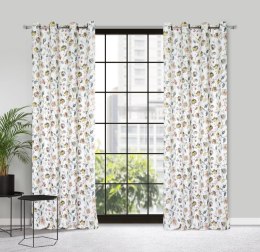 ZASŁONA GOTOWA KRISTAL 140 X 250 CM BIAŁY