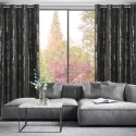 ZASŁONA GOTOWA LIBI 140 X 250 CM CZARNY