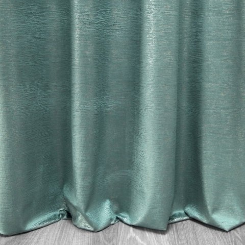 ZASŁONA GOTOWA MABEL 140 X 250 CM TURKUSOWY