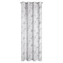 ZASŁONA GOTOWA SIENNA 140 X 250 CM SREBRNY