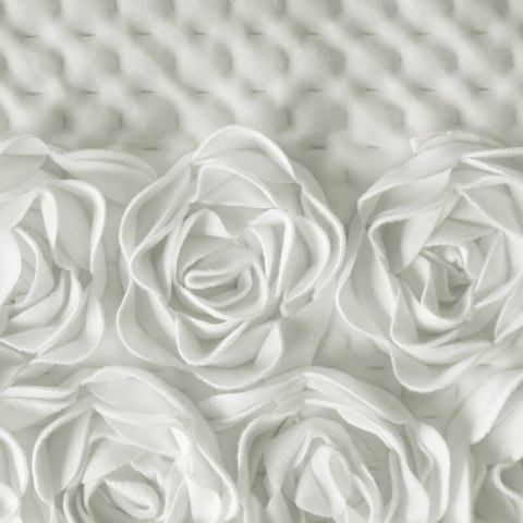 CERAMIKA ROSES 170 X 210 CM KREMOWY