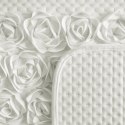 CERAMIKA ROSES 170 X 210 CM KREMOWY