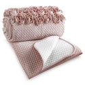 CERAMIKA ROSES 170 X 210 CM PUDROWY