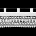 FIRANA GOTOWA MADDELINE NA SZELKACH 150 X 35 CM BIAŁY