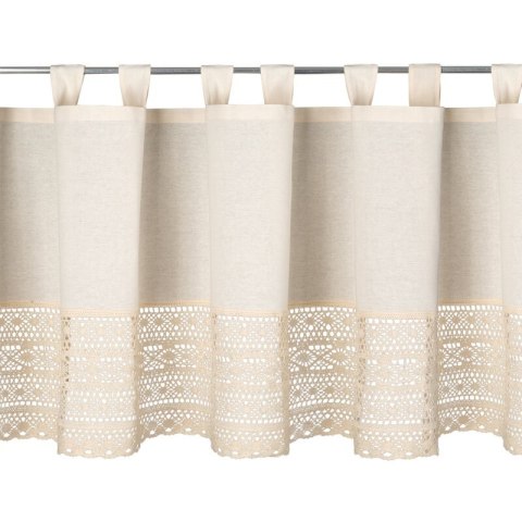 FIRANA GOTOWA MADDELINE NA SZELKACH 150 X 60 CM JASNOBEŻOWY