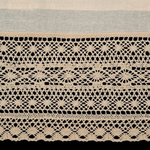 FIRANA GOTOWA MADDELINE NA SZELKACH 150 X 60 CM JASNOBEŻOWY