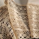FIRANA GOTOWA MADDELINE NA SZELKACH 150 X 60 CM JASNOBEŻOWY