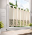 FIRANA GOTOWA MADDELINE NA SZELKACH 150 X 60 CM JASNOBEŻOWY