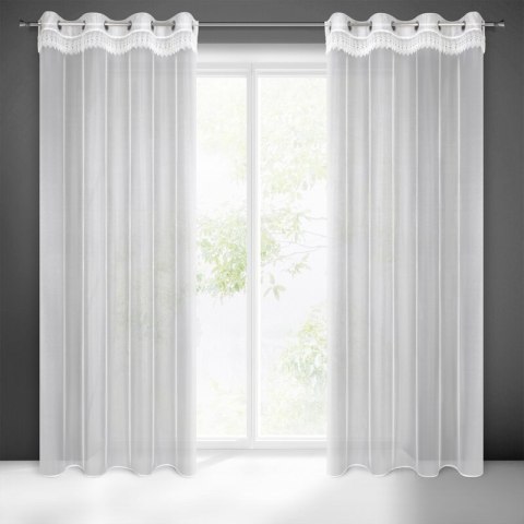 FIRANA GOTOWA SARI 1 140 X 250 CM BIAŁY