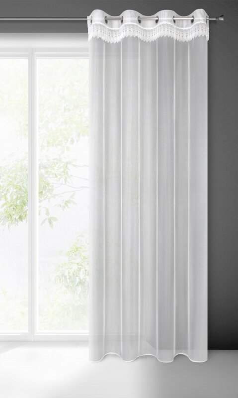 FIRANA GOTOWA SARI 1 140 X 250 CM BIAŁY